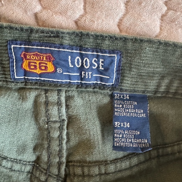 Vintage wide leg corduroy carpenter pant - Picture 5 of 6